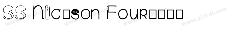 SS Nickson Four字体转换